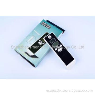 Professional Black Digital Breath Alcohol Tester with Doubl